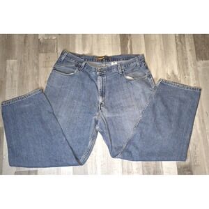 Vintage 04 Levis SilverTab Jeans Mens 40x30 Blue Denim Baggy Y2K Wide Leg Skater